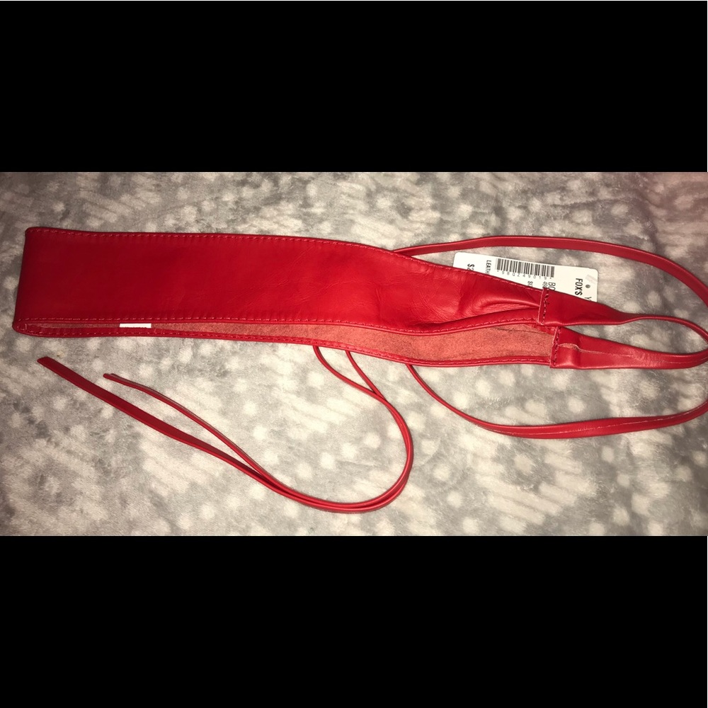 Fox’s leather belt, genuine leather